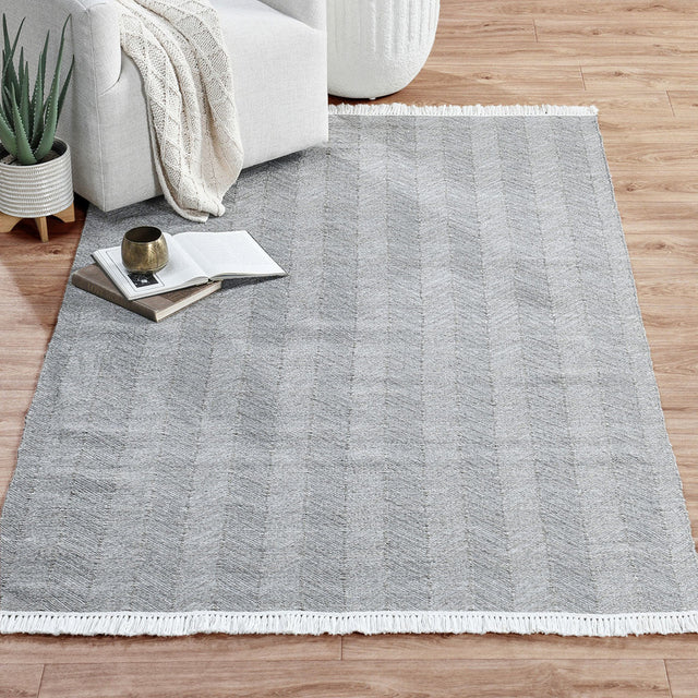 Augusta Stone Gray 5'x8' Indoor/Outdoor Rug