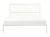 Augusta White Eastern King Platform Bed - Ornate Home
