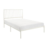 Augusta White Full Platform Bed - Ornate Home
