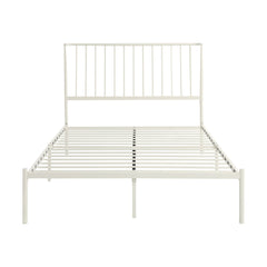 Augusta White Full Platform Bed - Ornate Home