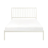 Augusta White Full Platform Bed - Ornate Home
