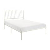 Augusta White Full Platform Bed - Ornate Home