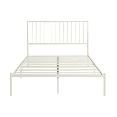 Augusta White Queen Platform Bed - Ornate Home