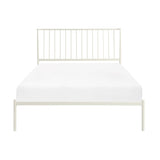 Augusta White Queen Platform Bed - Ornate Home