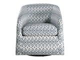 Augustine Multi-color Swivel Chair - Ornate Home