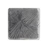 Aura Acrylic/Polished Stainless Steel Side Table - Ornate Home