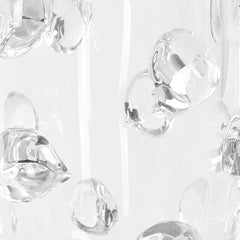 Aura Brass Clear Glass Vase - Ornate Home