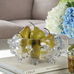 Aura Clear Glass Bowl - Ornate Home