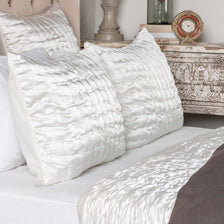 Aura Ivory Quilt Collection - Ornate Home