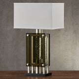 Aura Silver Table Lamp - Ornate Home