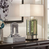 Aura Silver Table Lamp - Ornate Home