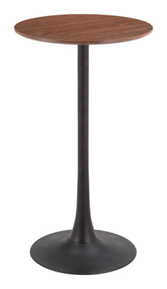 Auray Brown Bar Table - Ornate Home