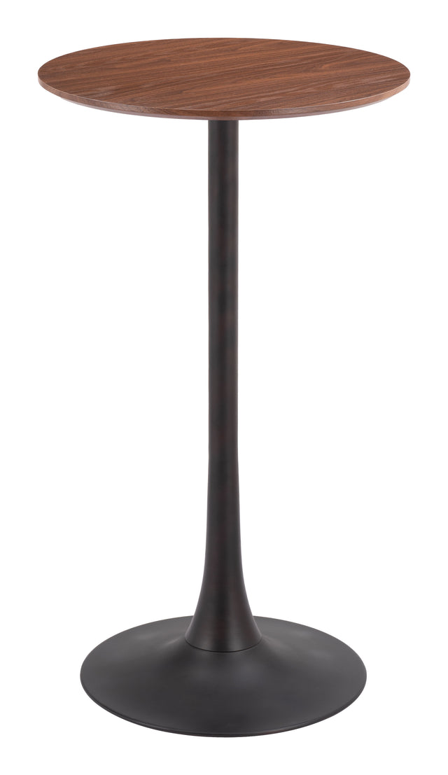 Auray Brown Bar Table - Ornate Home