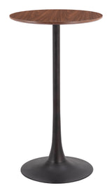 Auray Brown Bar Table - Ornate Home