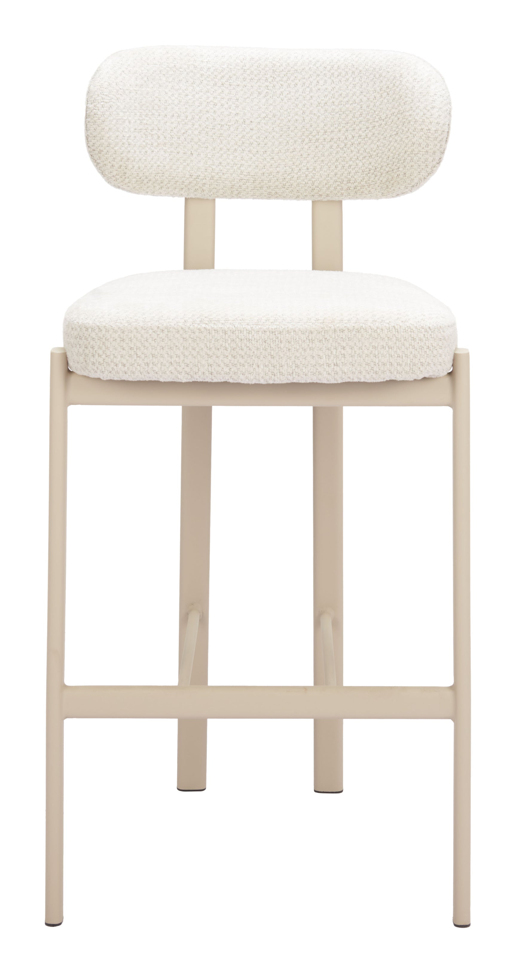 Aurea Light Gray Barstool (Set of 2) - Ornate Home