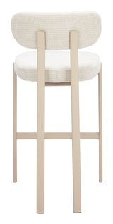 Aurea Light Gray Barstool (Set of 2) - Ornate Home