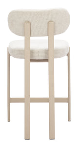 Aurea Light Gray Counter Stool (Set of 2) - Ornate Home
