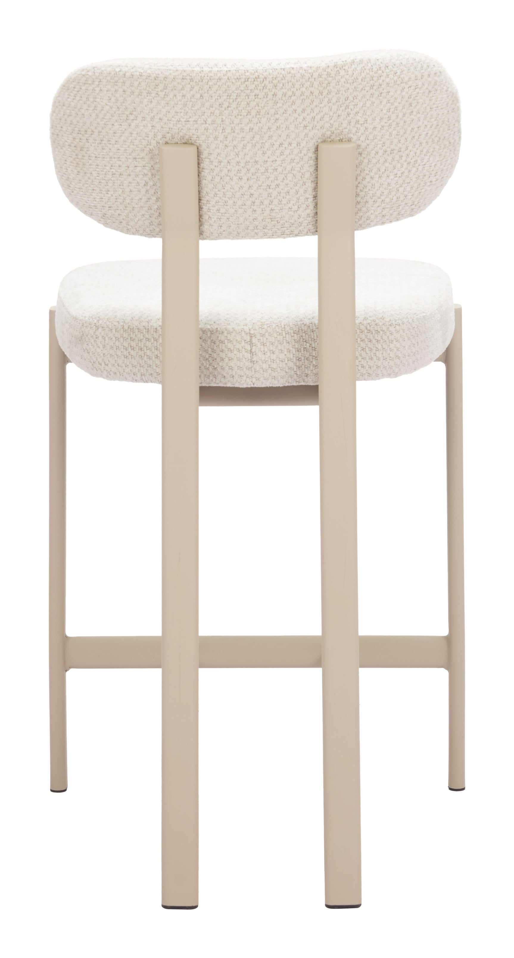 Aurea Light Gray Counter Stool (Set of 2) - Ornate Home