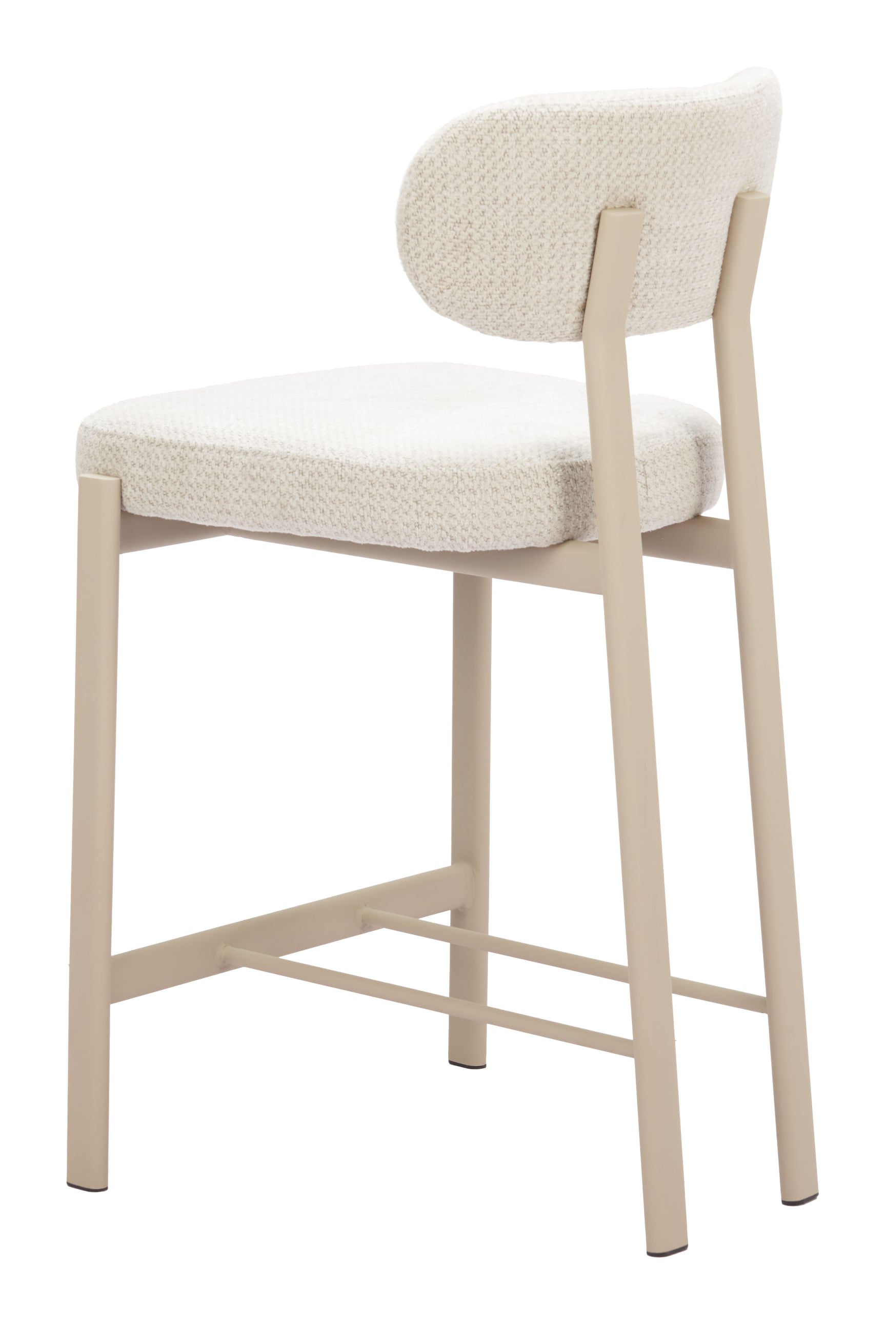 Aurea Light Gray Counter Stool (Set of 2) - Ornate Home