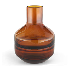 Aurel Orange Small Glass Vase - Ornate Home