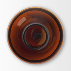 Aurel Orange Small Glass Vase - Ornate Home
