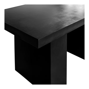 Aurelius Black 2 Outdoor Dining Table - Ornate Home