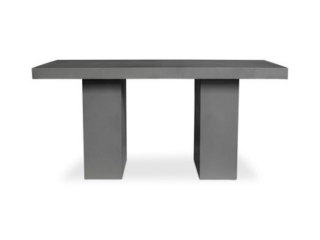 Aurelius Dark Grey 2 Outdoor Dining Table - Ornate Home