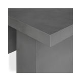 Aurelius Dark Grey 2 Outdoor Dining Table - Ornate Home