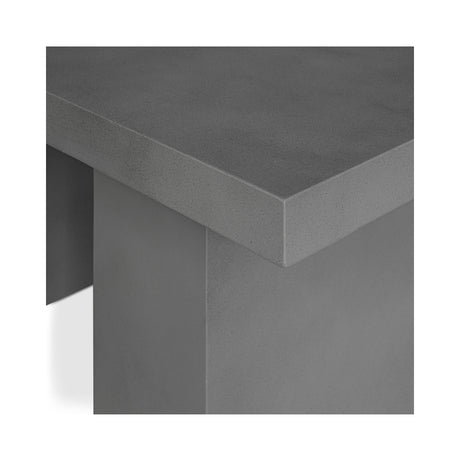 Aurelius Dark Grey 2 Outdoor Dining Table - Ornate Home