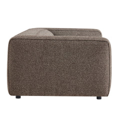 Auren Earth 88 Inch Lattice Bouclé Upholstered Sofa - Ornate Home