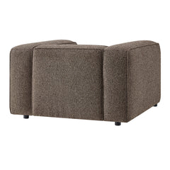 Auren Earth Lattice Bouclé Upholstered Accent Chair - Ornate Home