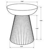 Aureo Wild Honey Side Table - Ornate Home