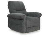 Aureta Charcoal Power Lift Recliner (Online Special Price) - Ornate Home