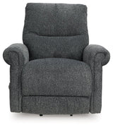 Aureta Charcoal Power Lift Recliner (Online Special Price) - Ornate Home