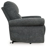 Aureta Charcoal Power Lift Recliner (Online Special Price) - Ornate Home