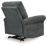 Aureta Charcoal Power Lift Recliner (Online Special Price) - Ornate Home