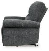 Aureta Charcoal Power Lift Recliner (Online Special Price) - Ornate Home