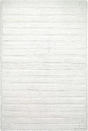 Aurex Cream Stepped Arch Art Deco Wool Handmade Area Rug - Clearance - Ornate Home
