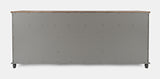 Aurora Hills Brushed Grey/Bisque 6 Door Accent Chest - Ornate Home