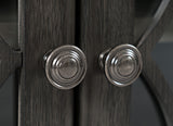 Aurora Hills Brushed Grey/Bisque 6 Door Accent Chest - Ornate Home