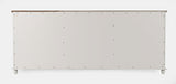 Aurora Hills Brushed White/Bisque 6 Door Accent Chest - Ornate Home