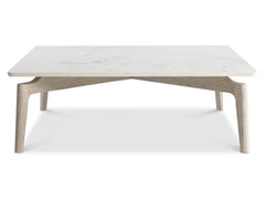 Aurora Warm Shale/Sea Oat Outdoor Cocktail Table - Ornate Home