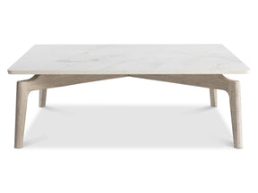 Aurora Warm Shale/Sea Oat Outdoor Cocktail Table - Ornate Home