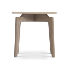 Aurora Warm Shale/Sea Oat Outdoor Side Table - Ornate Home