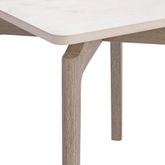 Aurora Warm Shale/Sea Oat Outdoor Side Table - Ornate Home