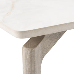 Aurora Warm Shale/Sea Oat Outdoor Table - Ornate Home