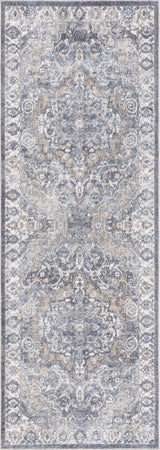 Aurum Blue Washable Area Rug - Clearance - Ornate Home