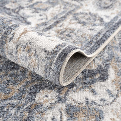 Aurum Blue Washable Area Rug - Clearance - Ornate Home