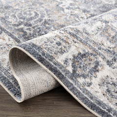 Aurum Blue Washable Area Rug - Clearance - Ornate Home