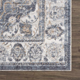 Aurum Blue Washable Area Rug - Clearance - Ornate Home